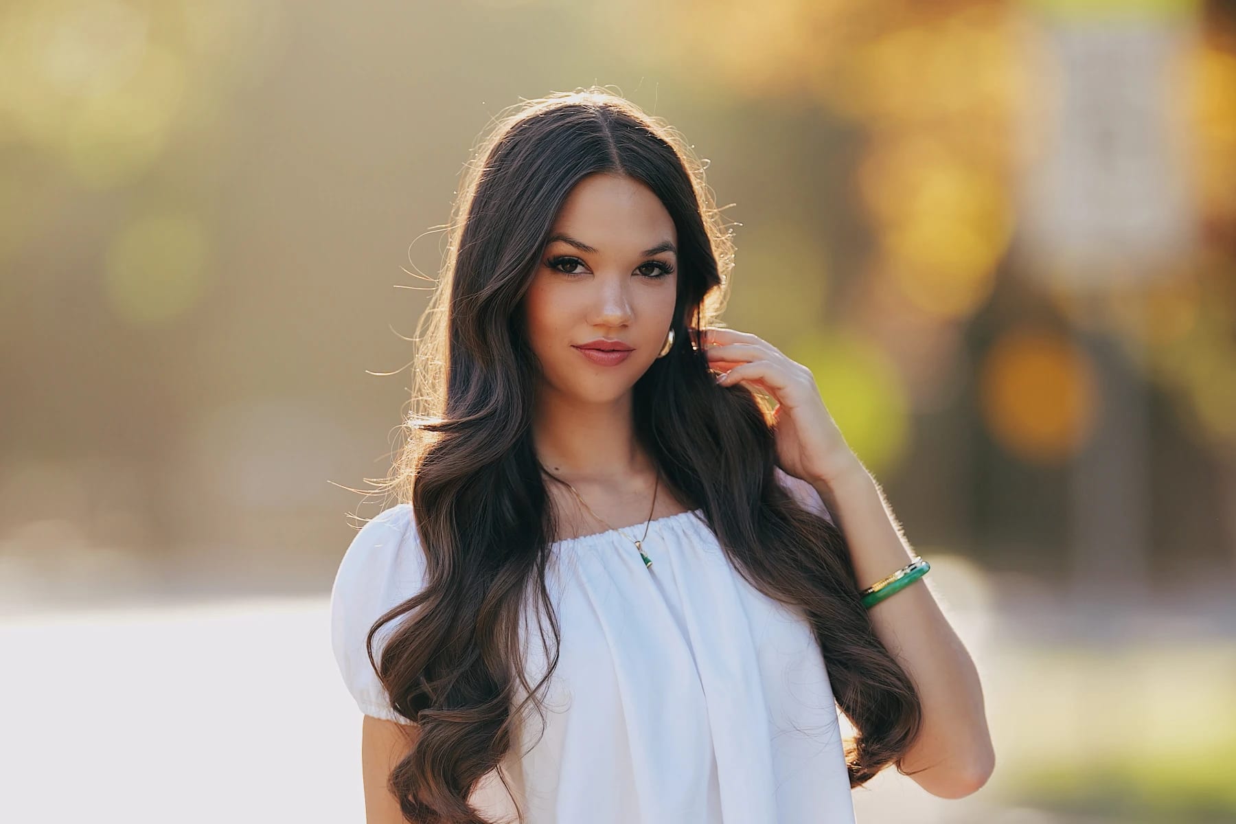 Sigma 135mm F1.4 DG Art on the Lumix S5II: Backlit Portraits with Mia in William Land Park