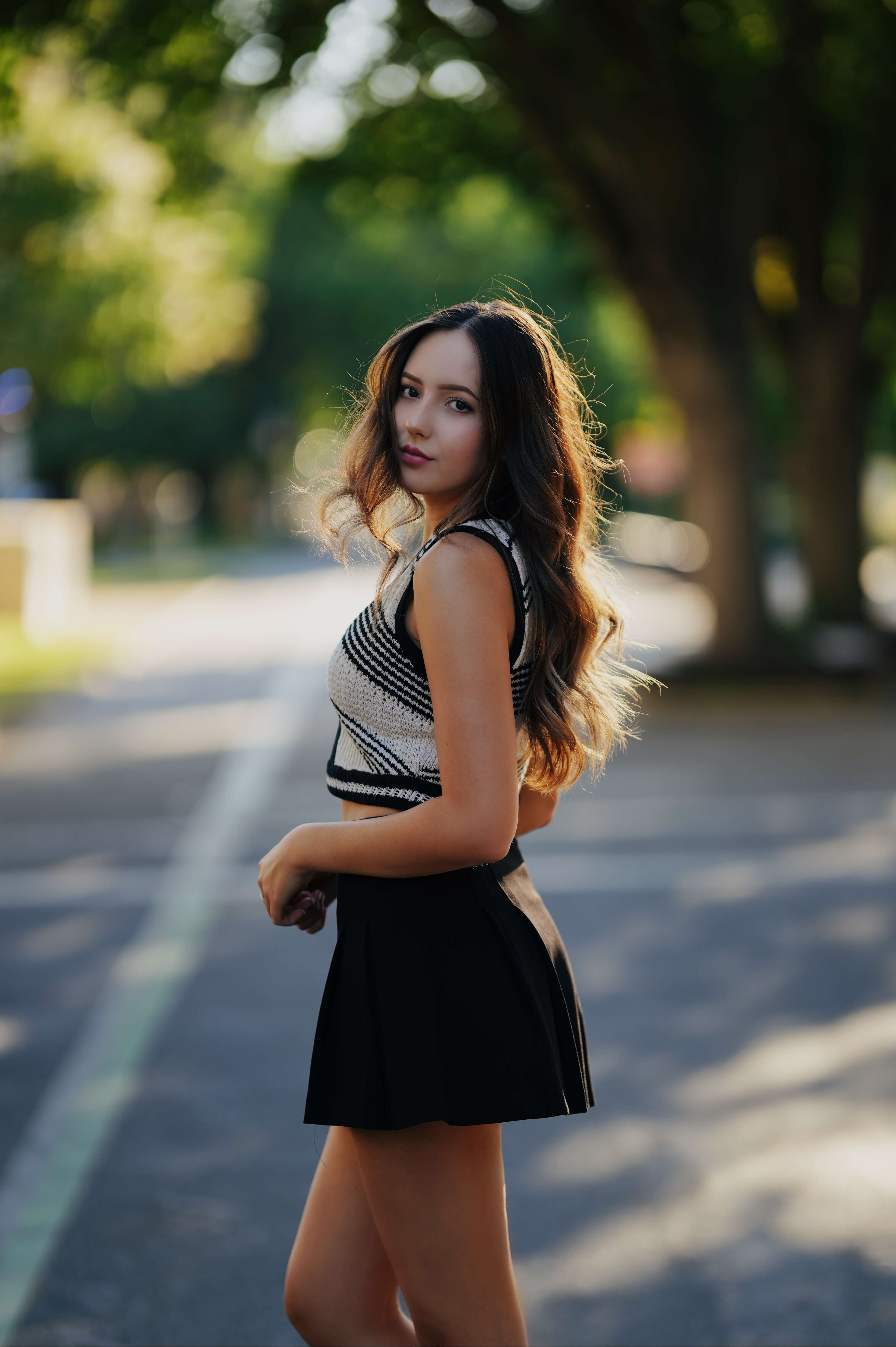 Sigma 105mm F1.4 Sony A7iv | Model: andreailieva_5 | ISO 100, 1/1000s, F1.4