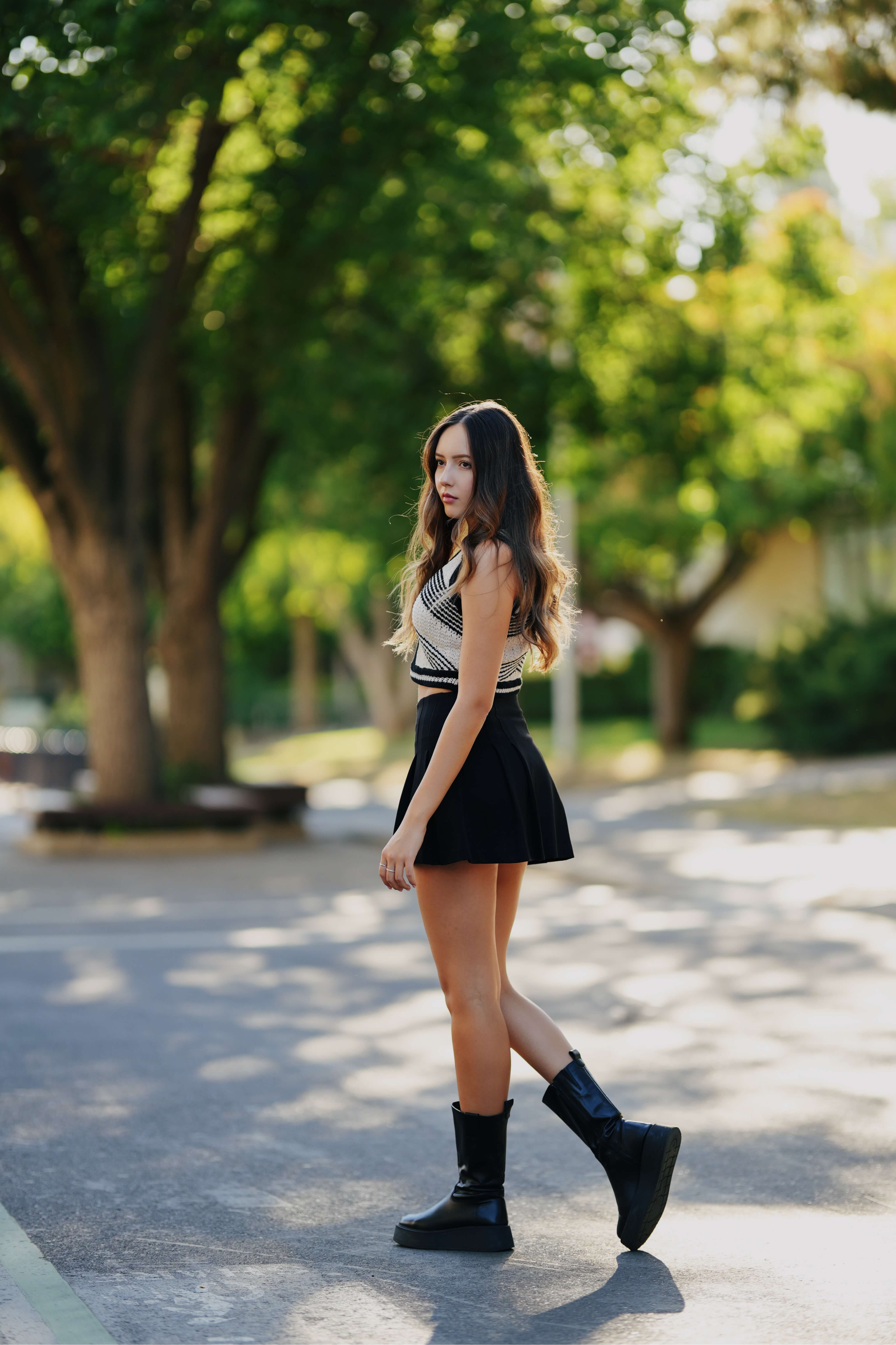 Sigma 105mm F1.4 Sony A7iv | Model: andreailieva_5 | ISO 100, 1/640s, F1.4